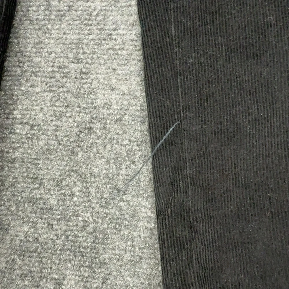 Blue Pronto Uomo Pants Mens 36x34 Black Cotton Corduroy Pleated Cuffed Classic